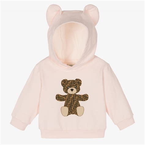 baby fendi|fendi baby girl hoodie.